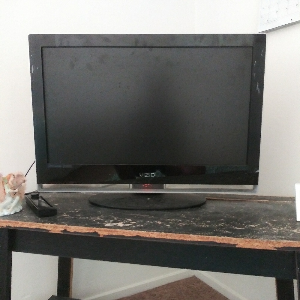 A flat screen TV